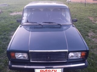 2005 Lada (ВАЗ) 2107, зелёный, 139000 рублей, вид 1