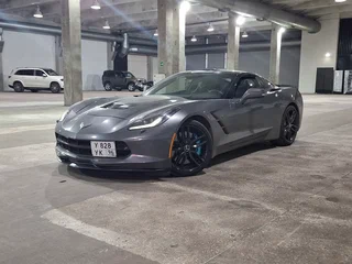 2013 Chevrolet Corvette Stingray C7, серебристый, 8499000 рублей, вид 1