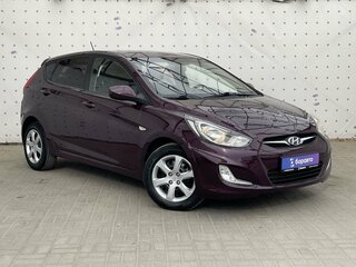 2011 Hyundai Solaris I, фиолетовый, 890000 рублей, вид 2