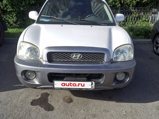 2003 Hyundai Santa Fe I, белый, 650000 рублей, вид 3