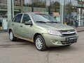 2013 Lada (ВАЗ) Granta I, зелёный, 160000 рублей - вид 2
