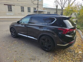 2021 Hyundai Santa Fe IV Рестайлинг, чёрный, 3550000 рублей, вид 5