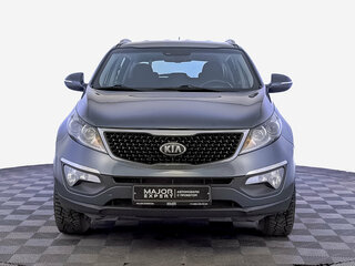 2015 Kia Sportage III Рестайлинг, синий, 1210000 рублей, вид 2