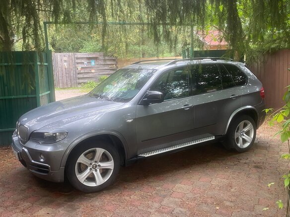 2007 BMW X5 3.0d II (E70), серый, 1650000 рублей - вид 5