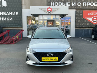 2021 Hyundai Solaris II Рестайлинг, серый, 1450000 рублей, вид 2
