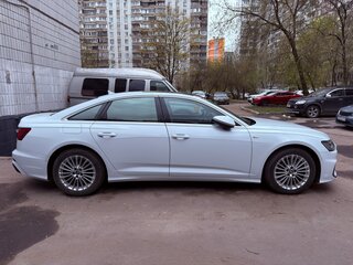 2020 Audi A6 40 TDI V (C8), белый, 4300000 рублей, вид 4