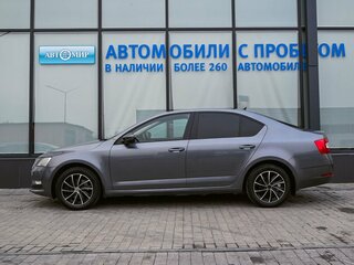 2018 Skoda Octavia III (A7) Рестайлинг, серый, 1455000 рублей, вид 2