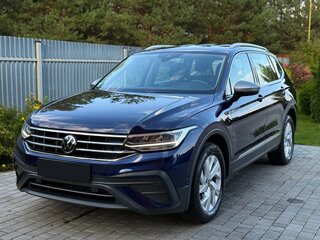 2022 Volkswagen Tiguan Allspace II Рестайлинг, синий, 2825000 рублей, вид 1