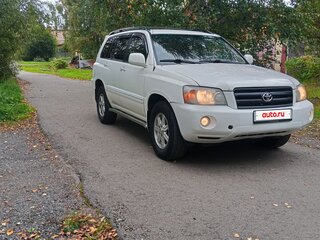 2006 Toyota Highlander I (XU20) Рестайлинг, белый, 820000 рублей, вид 4