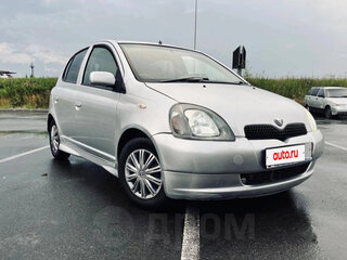 2001 Toyota Vitz I (P10), серый, 240000 рублей, вид 2