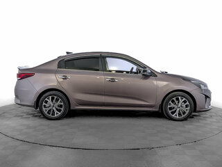 2021 Kia Rio IV Рестайлинг, коричневый, 1690000 рублей, вид 4