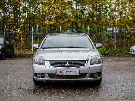 2008 Mitsubishi Galant IX Рестайлинг 2, серебристый, 450000 рублей, вид 3