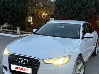 2013 Audi A6 IV (C7), белый, 1390000 рублей, вид 1