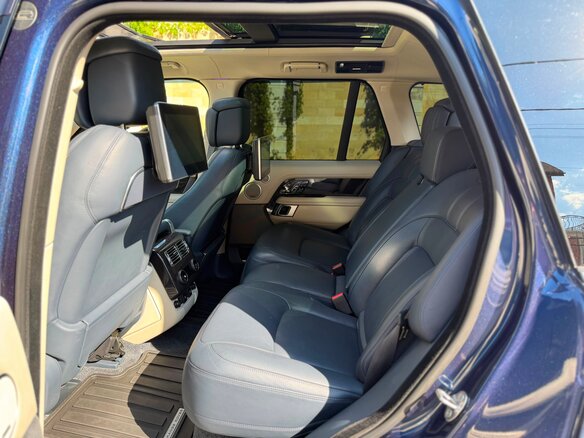 2020 Land Rover Range Rover IV Рестайлинг, синий, 9850000 рублей - вид 32