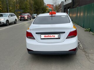 2016 Hyundai Solaris I Рестайлинг, белый, 460000 рублей, вид 3
