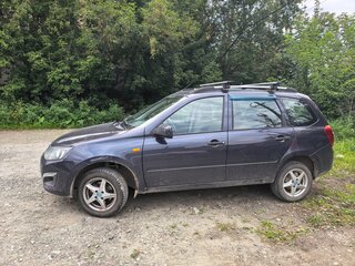 2014 Lada (ВАЗ) Kalina II, серый, 430000 рублей, вид 2