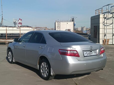 2008 Toyota Camry VI (XV40), голубой, 930000 рублей, вид 5