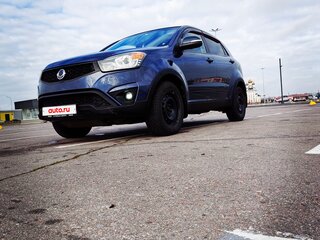 2014 SsangYong Actyon II Рестайлинг, синий, 950000 рублей, вид 1