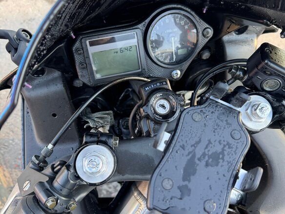2002 Honda CBR 600F, синий, 400000 рублей - вид 5