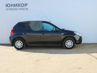 2014 Renault Sandero I, чёрный, 639000 рублей, вид 4