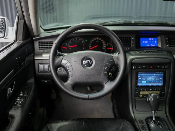 2006 Kia Opirus I, серебристый - вид 13