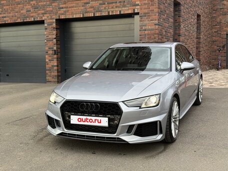 2018 Audi A4 V (B9), серый, 2250000 рублей, вид 4