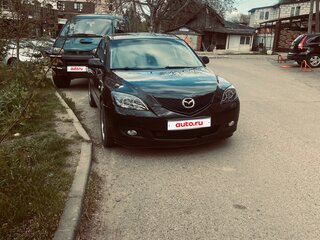 2007 Mazda 3 I (BK) Рестайлинг, чёрный, 465000 рублей, вид 3