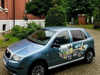 2007 Skoda Fabia I Рестайлинг, серый, 199000 рублей, вид 3