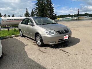2000 Toyota Corolla IX (E120, E130), золотистый, 550000 рублей, вид 2