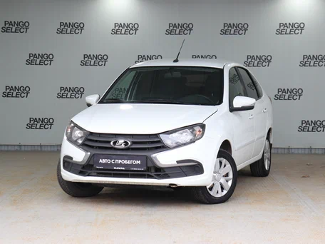 2019 Lada (ВАЗ) Granta I Рестайлинг, белый, 609000 рублей, вид 1