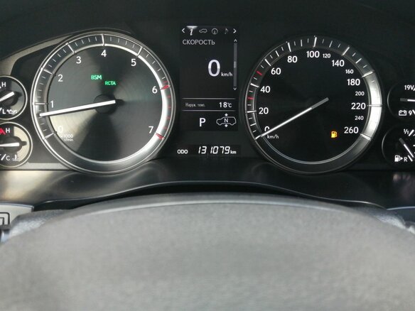 2017 Lexus LX 570 III Рестайлинг 2, чёрный, 7400000 рублей - вид 12