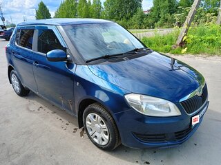 2012 Skoda Fabia II Рестайлинг, синий, 480000 рублей, вид 3