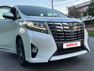 2016 Toyota Alphard III, белый, 4150000 рублей, вид 1