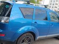 2007 Mitsubishi Outlander II, синий, 600000 рублей - вид 4