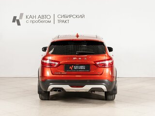 2019 Lada (ВАЗ) Vesta SW Cross I, красный, 840000 рублей, вид 4
