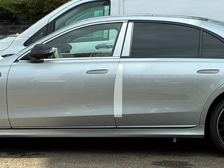 2026 Mercedes-Benz S-Класс 580 Long 4MATIC VII (W223) Рестайлинг, серебристый, 34934500 рублей, вид 4
