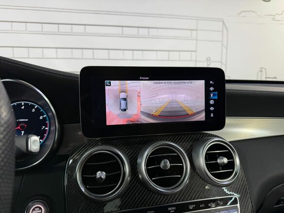 2021 Mercedes-Benz GLC Coupe AMG 43 AMG I (C253) Рестайлинг, чёрный - вид 18