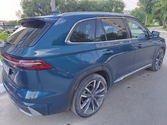 2021 Geely Monjaro (Xingyue L) I, синий, 3000000 рублей - вид 6