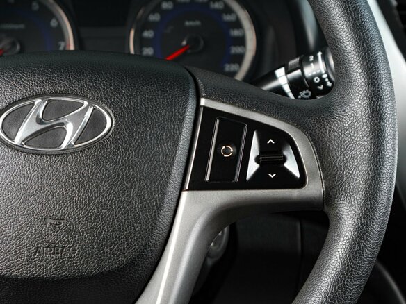 2016 Hyundai Solaris I Рестайлинг, синий, 979000 рублей - вид 14