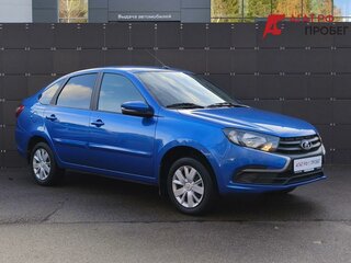 2022 Lada (ВАЗ) Granta I Рестайлинг, синий, 745000 рублей, вид 3