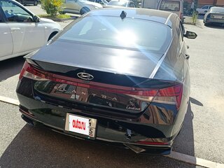 2021 Hyundai Elantra VII (CN7), чёрный, 2250000 рублей, вид 4