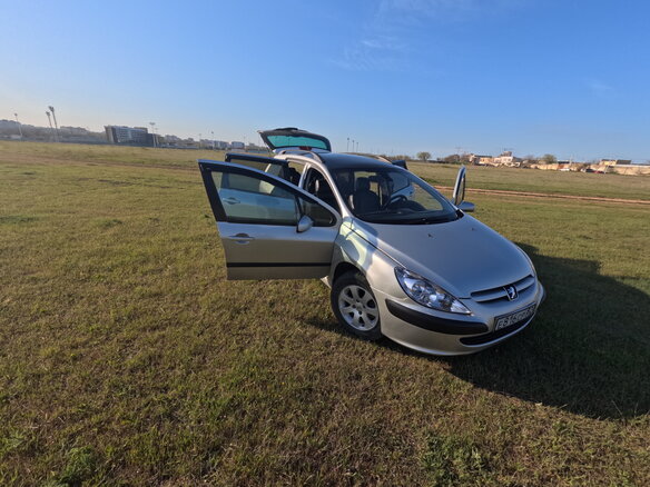 2003 Peugeot 307 I, серебристый, 600000 рублей - вид 11