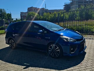 2015 Toyota Prius Alpha I (ZVW40/41) Рестайлинг, синий, 1900000 рублей, вид 4
