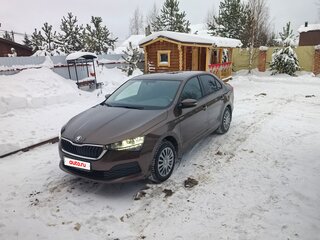 2020 Skoda Rapid II, коричневый, 1350000 рублей, вид 2