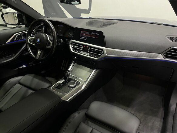 2020 BMW 4 серии 430i G22, G23, G26, синий, 4789900 рублей - вид 13