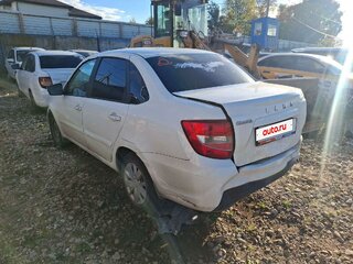 2022 Lada (ВАЗ) Granta I Рестайлинг, белый, 264120 рублей, вид 4