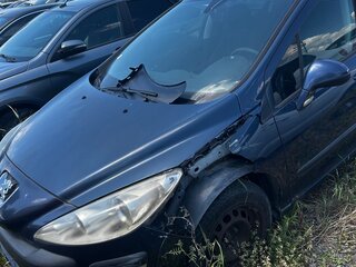 2008 Peugeot 308 I, синий, 184576 рублей, вид 3