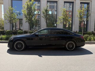 2018 Mercedes-Benz S-Класс 450 Long VI (W222, C217) Рестайлинг, чёрный, 4990000 рублей, вид 1