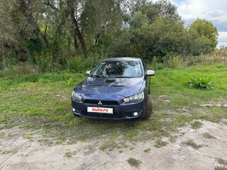 2008 Mitsubishi Lancer X, синий, 620000 рублей, вид 2