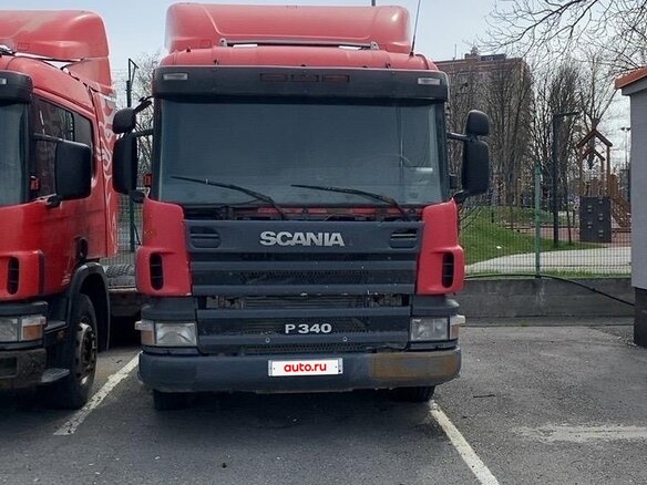 2007 Scania P-series, красный